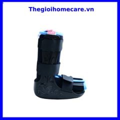 Giày nẹp chân đệm khí GCT022 cố định gãy xương trẻ em, Giày bó chấn thương trẻ em CODY HEALTH