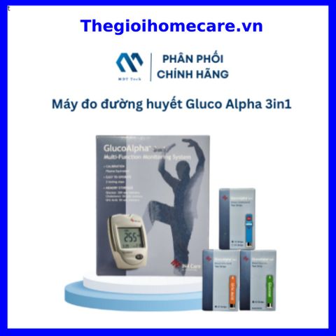 Bộ que thử đường huyết/Axit Uric/Mỡ máu cho máy đo đường huyết