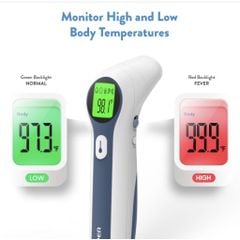 Nhiệt kế điện tử hồng ngoại đo trán và tai Jumper JPD-FR300 (Hàng chính hãng)