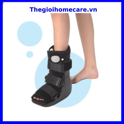 Giày nẹp chân đệm khí GCT005 cố định gãy xương, Giày thay thế bó bột CODY HEALTH