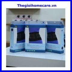 Đai lưng hỗ trợ cột sống gồm 24 nam châm hồng ngoại, Đai lưng cao cấp với thanh nẹp nhôm y tế