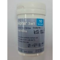 Máy đo đường huyết GlucoAlpha 3in1(Đo tiểu đường, acid uric và mỡ máu)