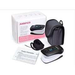 Máy đo nồng độ oxy máu SPO2 và nhịp tim, chỉ số PI Jumper JPD-500D
