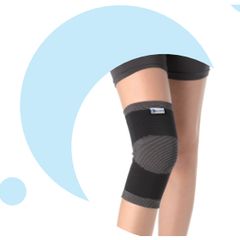 Băng thun bảo vệ đầu gối chất liệu than tre CODY Health, Đai hỗ trợ đầu gối chất liệu than tre BTG002