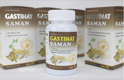 Gastinat SAMAN (Hỗ trợ điều trị viêm loét dạ dày – tá tràng, trào ngược cấp tính và mạn tính)