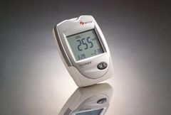 Máy đo đường huyết 3 trong 1 GlucoAlpha - IN4 Technology hàng chính hãng (cholesterol, uric acid, glucose)