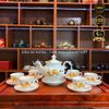  Bộ ấm chén Mai Vàng Phú Quý Bát Tràng 