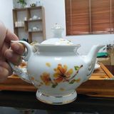  Bộ ấm chén Mai Vàng Phú Quý Bát Tràng 