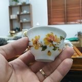  Bộ ấm chén Mai Vàng Phú Quý Bát Tràng 