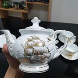  Bộ ấm chén Phú Quý Hanh Thông Bát Tràng 