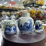  Bộ ấm chén Trúc Lâm Thất Hiền Dáng Phượng 