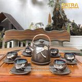  Bộ ấm chén Men Hỏa Biến Siêu Chuồn Chuồn 001 