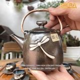  Bộ ấm chén Men Hỏa Biến Siêu Chuồn Chuồn 001 