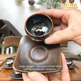  Bộ ấm chén Men Hỏa Biến Siêu Chuồn Chuồn 001 