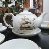  Bộ ấm chén Thuận Buồm Xuôi Gió Bát Tràng 