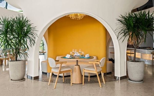 Không gian nhà hàng Nook tại Angsana Hồ Tràm