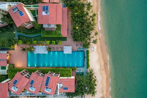 Dusit Princess Moonrise Resort Phu Quoc seen from above