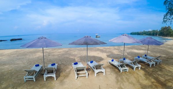 The beach belongs to Elwood Premier Resort Phu Quoc