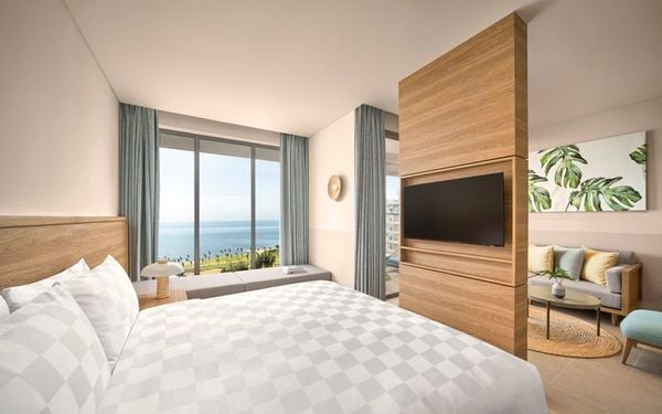 Căn hộ 1-2 phòng ngủ Deluxe Ban Công Hướng Biển tại ixora Hồ Tràm