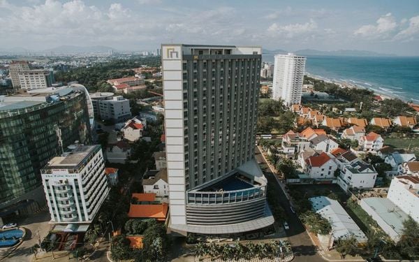 Khách sạn Malibu Vũng Tàu nhìn từ flycam