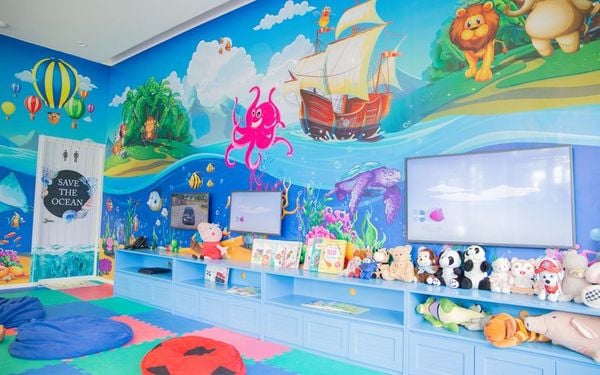 Khu vui chơi trẻ em tại melia resort Hồ Tràm