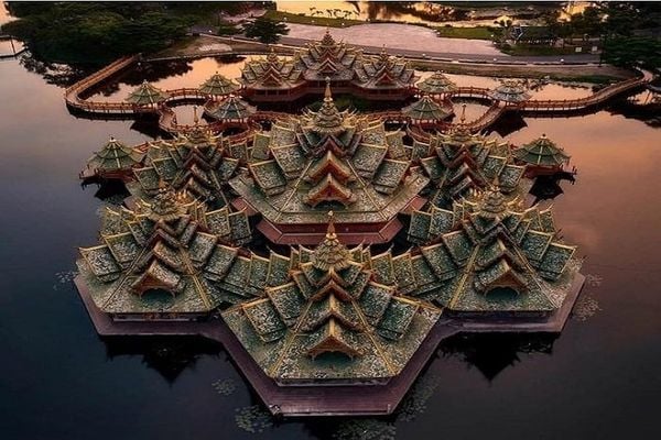 Tham quan thành phố cổ Muang Boran trong hành trình tour Bangkok - Pattaya 5N4Đ