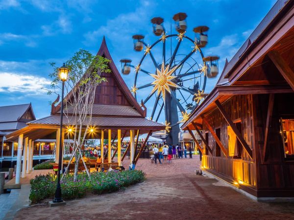 Legend Siam - công viên chủ đề huyền thoại văn minh Siam trong hành trình tour Bangkok - Pattaya 5N4Đ