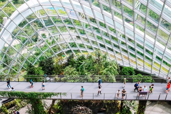 Tham quan công trình Jewel Changi trong hành trình tour Singapore 4N3Đ