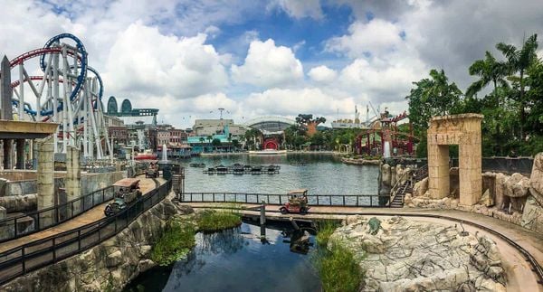 công viên giải trí chủ đề nổi tiếng Universal Studios trong hành trình tour Singapore 4N3Đ