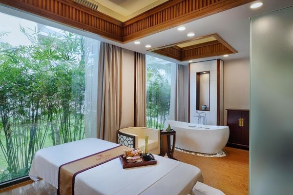 Không gian Akoya Spa tại VinOasis Phú Quốc Resort