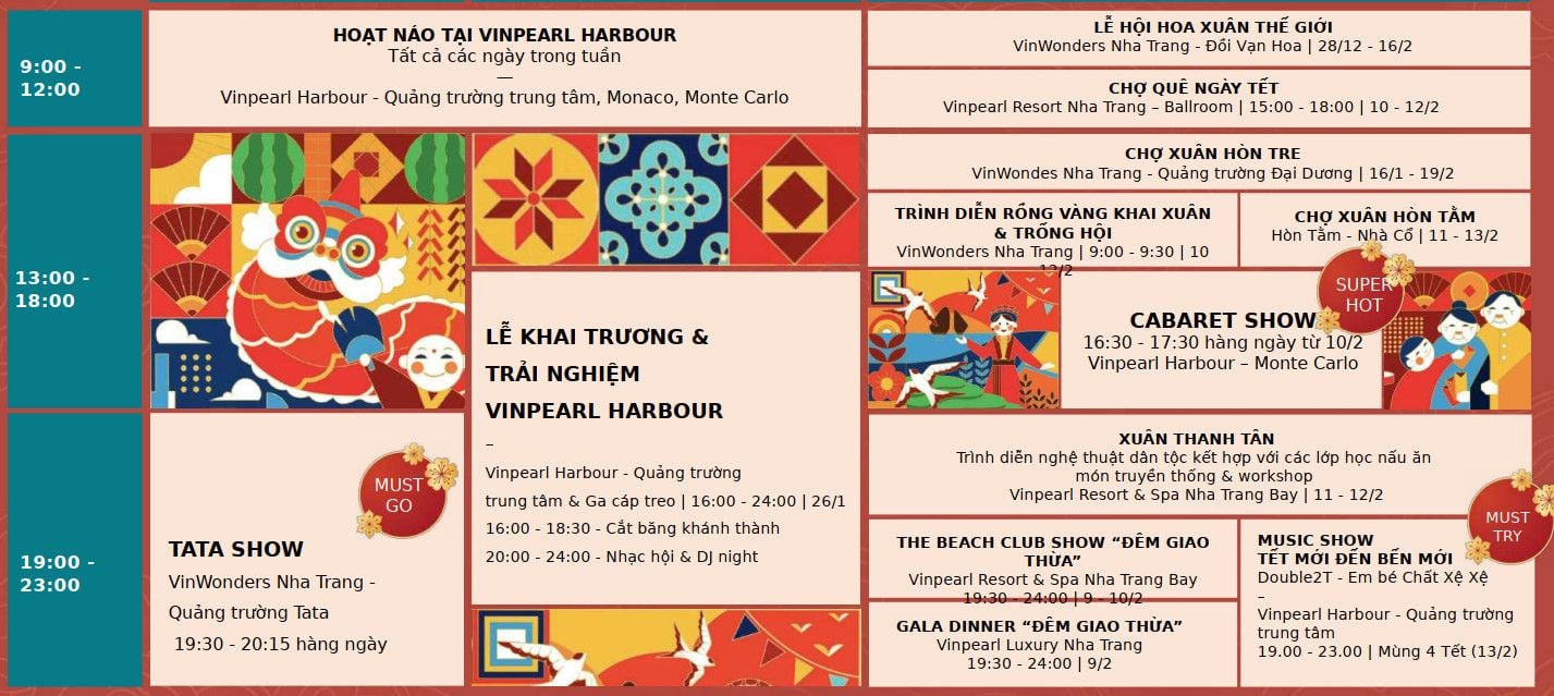 Vé cáp treo Vinpearl Harbour Nha Trang