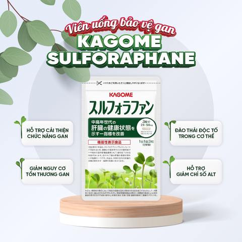  Viên uống bảo vệ GAN KAGOME SULFORAPHANE 