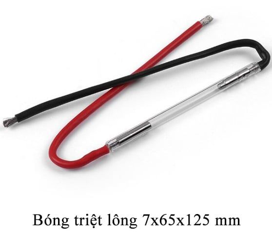 Bóng xung triệt lông 125mm