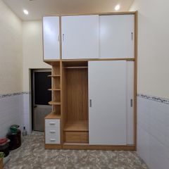 Hoàn thiện siêu tủ quần áo nhà a Luận - Cam Phúc gì Bắc - Cam Ranh