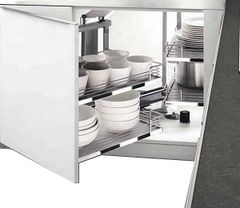 Kệ góc trái – phải tủ Inox 304 101005T(450), 101006P(450) – Higold