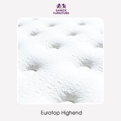 NỆM LÒ XO SAMICK HIGHEND EUROTOP (1800 x 2000)mm