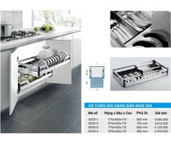 Kệ xoong nồi dạng bản inox 304 303211(600), 303212(700), 303213(800), 303214(900) – HIGOLD