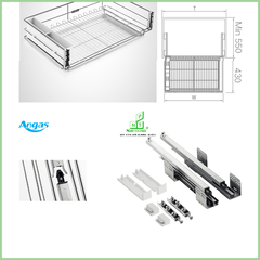 Rổ xoong nồi Martin bắt mặt hộc inox 304 303411(600), 303412(700), 303414(800), 303415(900) – HIGOLD