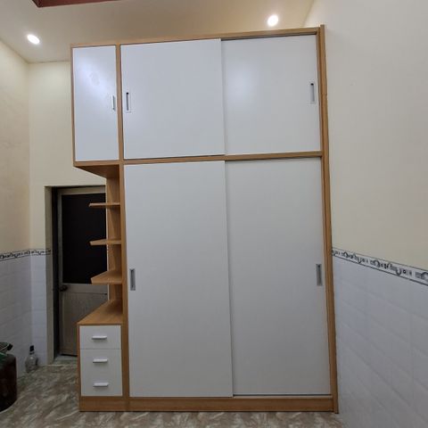 Hoàn thiện siêu tủ quần áo nhà a Luận - Cam Phúc gì Bắc - Cam Ranh