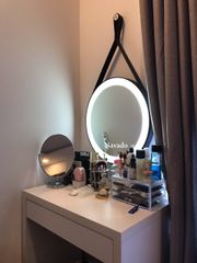 GƯƠNG DÂY DA TREO TƯỜNG HÌNH TRÒN