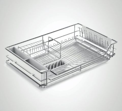 Kệ chén dĩa martin ray giảm chấn inox 304-301405