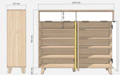 Tủ - Kệ Để Giày Dép 04