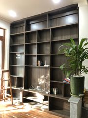 Kệ siêu lớn, dùng để Tivi kết hợp kệ sách cho người mê sách