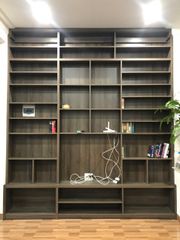 Kệ siêu lớn, dùng để Tivi kết hợp kệ sách cho người mê sách