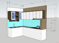 Hoàn thiện cải tạo bếp nhà cô Liên - Cam Phúc Bắc - Cam Ranh