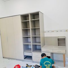 THIẾT KẾ - THI CÔNG TỦ BẾP - TRANG THỜ - TỦ QUẦN ÁO KẾT HỢP BÀN TRANG ĐIỂM - ANH TRUNG- CAM PHƯỚC ĐÔNG- CAM RANH