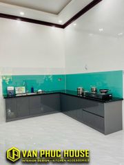 HOÀN THIỆN BẾP GÓC L NHÀ ANH HIẾU - CAM PHÚC BẮC