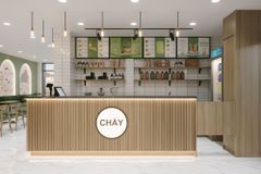 THI CÔNG - BÀN GIAO BẢNG QUẢNG CÁO - NỘI THẤT FULL QUÁN TRÀ SỮA CHẤY - NHA TRANG