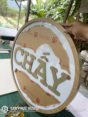 THI CÔNG - BÀN GIAO BẢNG QUẢNG CÁO - NỘI THẤT FULL QUÁN TRÀ SỮA CHẤY - NHA TRANG