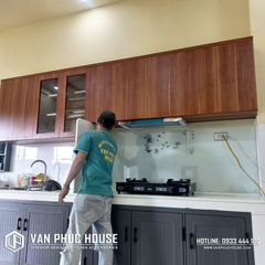 THI CÔNG - BÀN GIAO TỦ BẾP TRÊN - CHỊ AN - CAM NGHĨA - CAM RANH